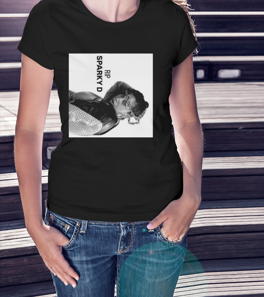 RIP Sparky D 80s Rap Legend Remembered T-Shirt