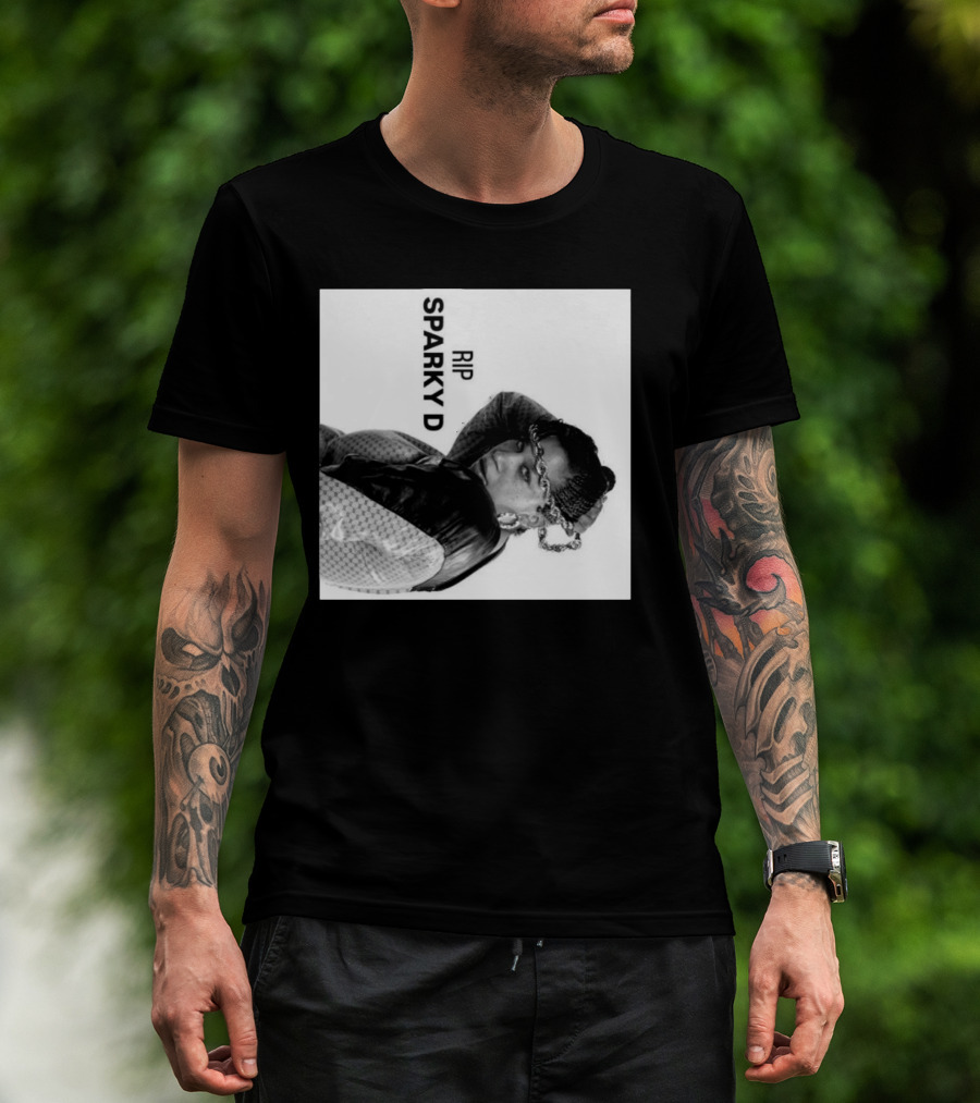 RIP Sparky D 80s Rap Legend Remembered T-Shirt