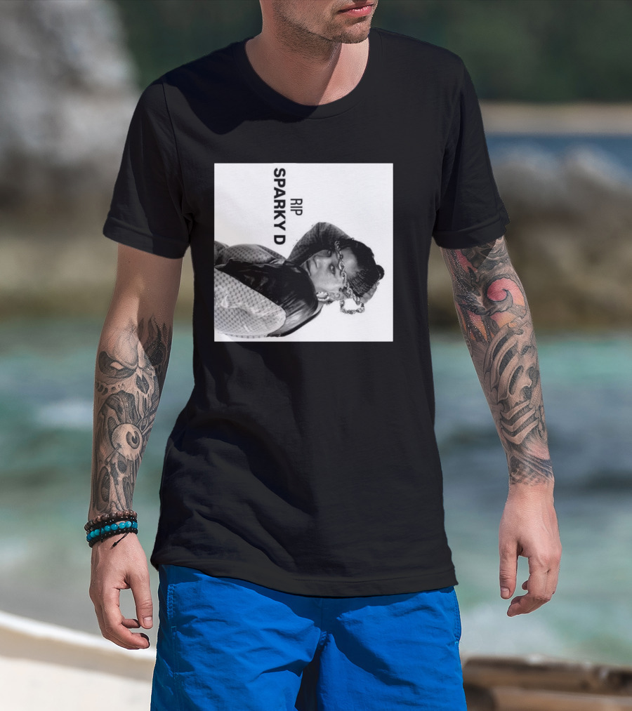 RIP Sparky D 80s Rap Legend Remembered T-Shirt