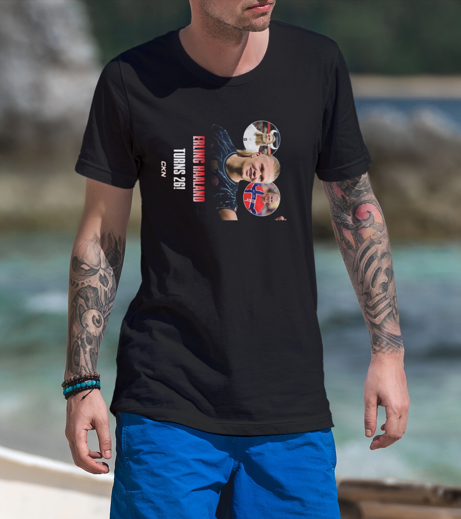 Erling Haaland Turns 26 CKN T-Shirt