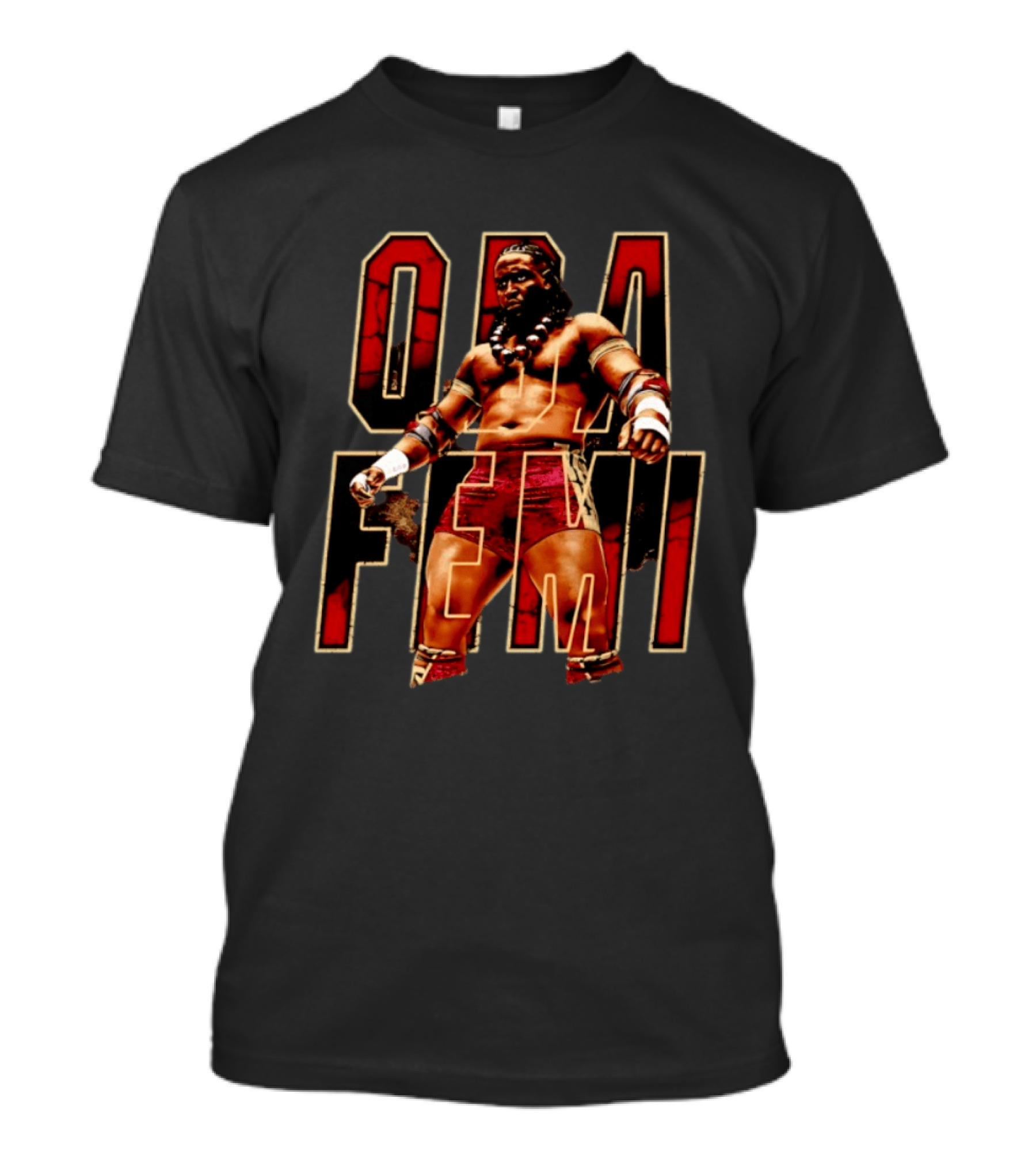 Oba Femi WWE NXT Wrestling Superstar Power Presence T-Shirt