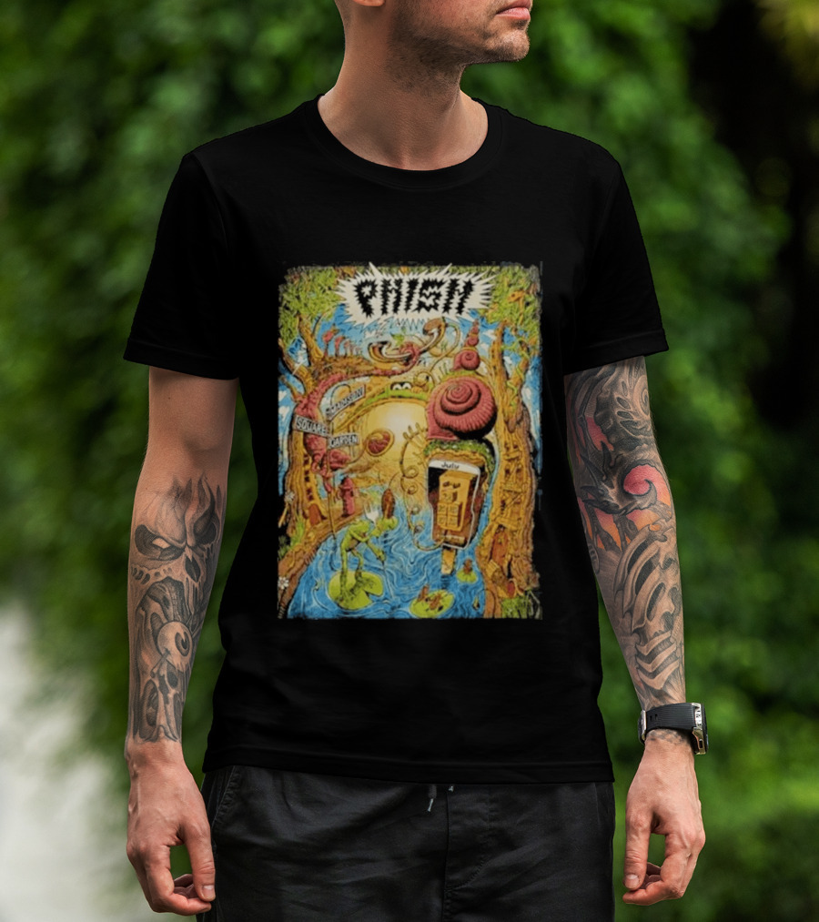 Phish Maarten Donders Madison Square Garden July 22 29 2026 New York City Fifth Edition T-Shirt