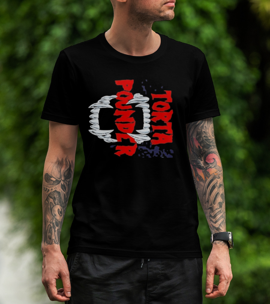 Torta Pounder Fangs Bite T-Shirt