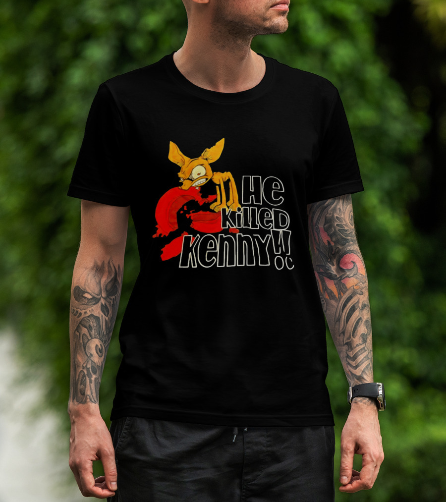 South Park Comedy Central He Killed Kenny Characters T-Shirt