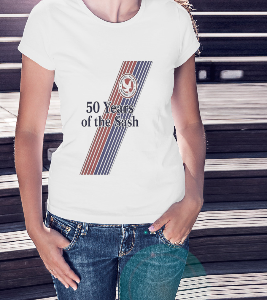 Crystal Palace 50 Years Of The Sash Anniversary Celebration T-Shirt