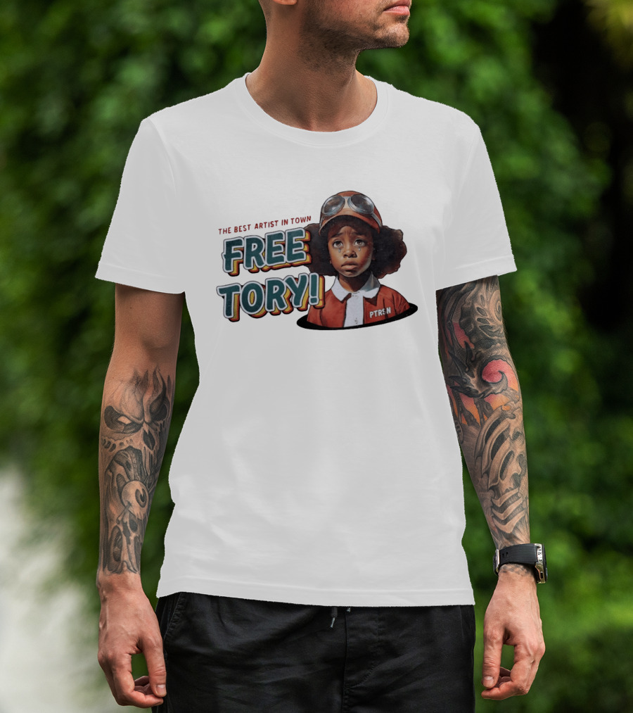 The Best Artist In Town Free Tory PTRSN T-Shirt