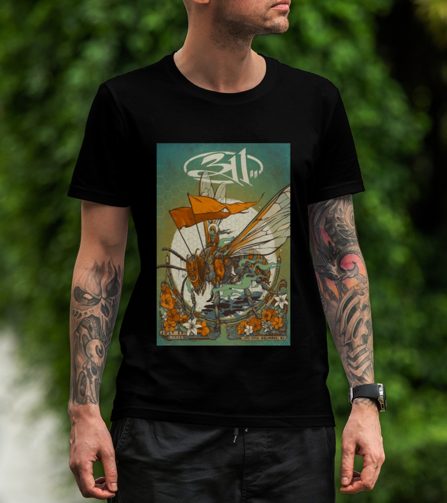 311 PNC Bank Arts Center July 23 2026 New Jersey Concert T-Shirt