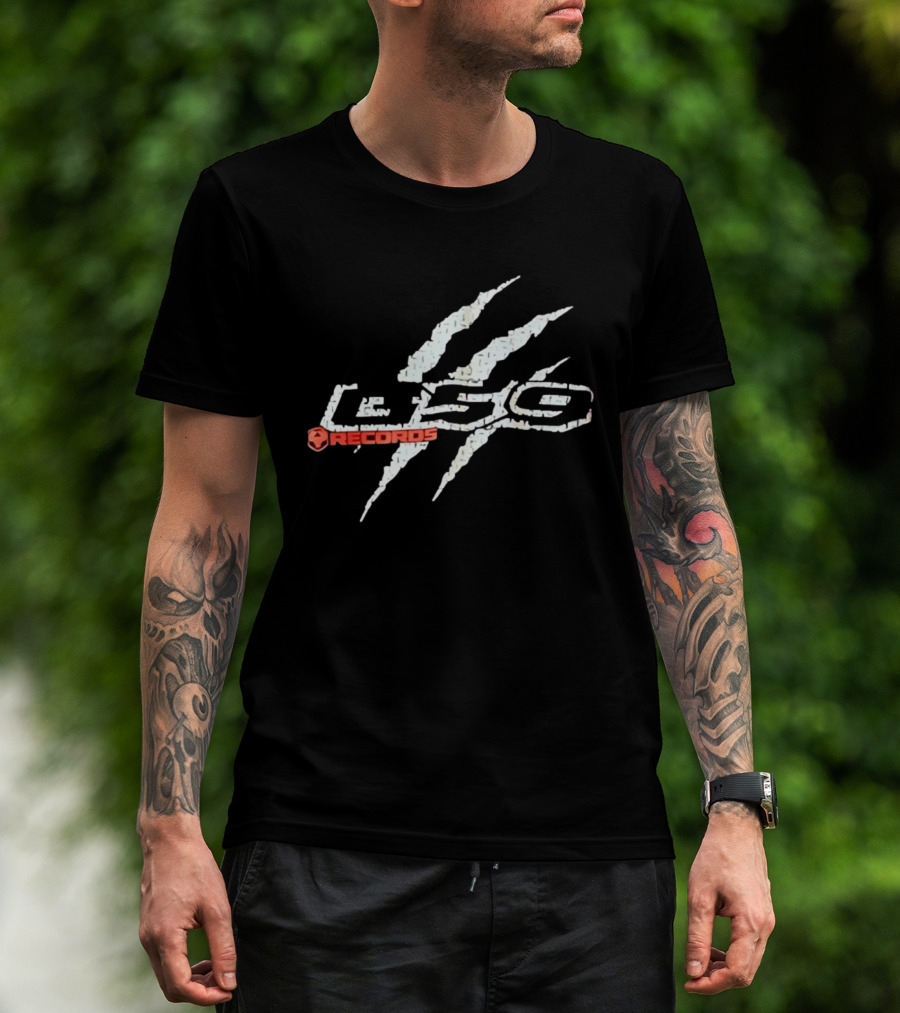 G59 Records Grey59 Suicideboys Rap Label Claw Marks T-Shirt