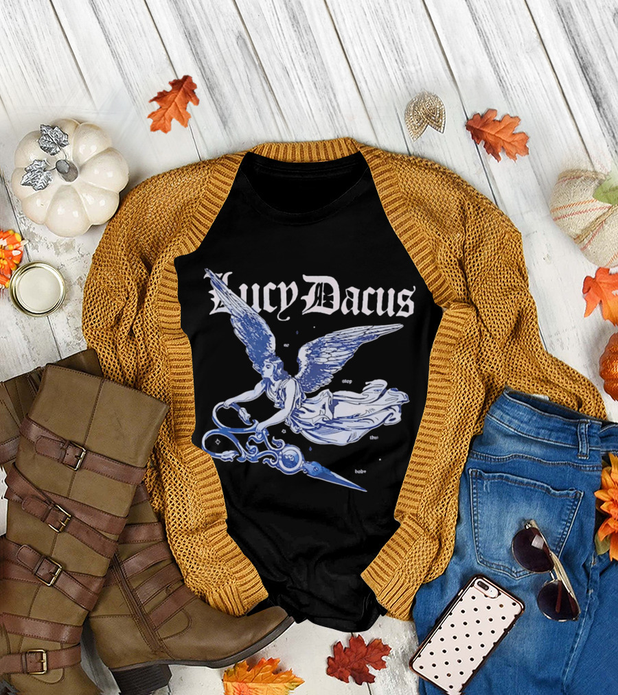 Lucy Dacus Angel Holding Scissors Ethereal T-Shirt