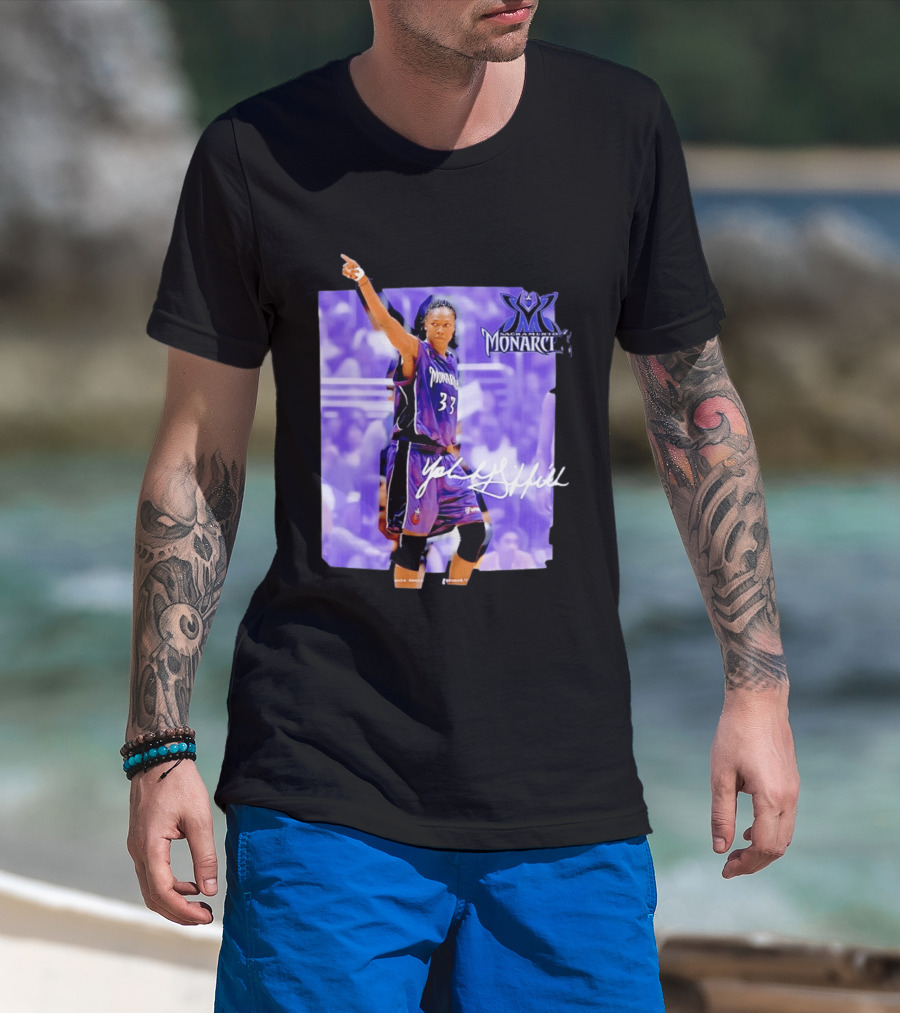 Yolanda Griffith Sacramento Monarchs 33 SLAM T-Shirt
