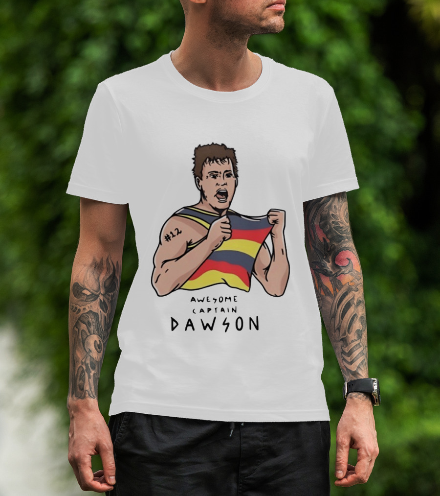 Awesome Captain Dawson No 12 Athlete Sports Victory T-Shirt