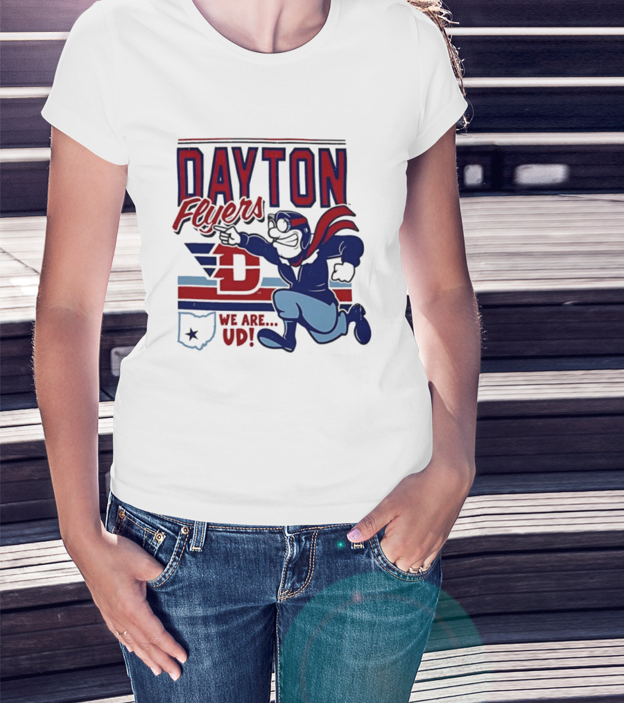 Dayton Flyers We Are UD Rushing Forward T-Shirt