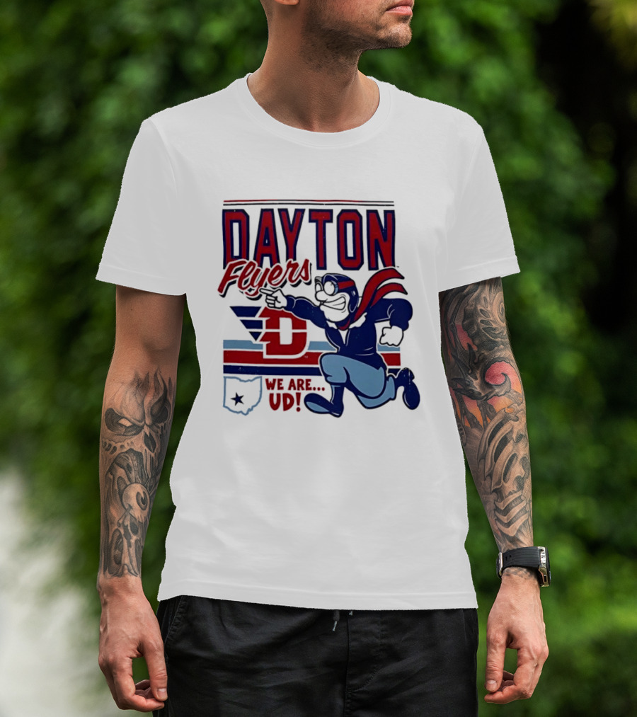 Dayton Flyers We Are UD Rushing Forward T-Shirt