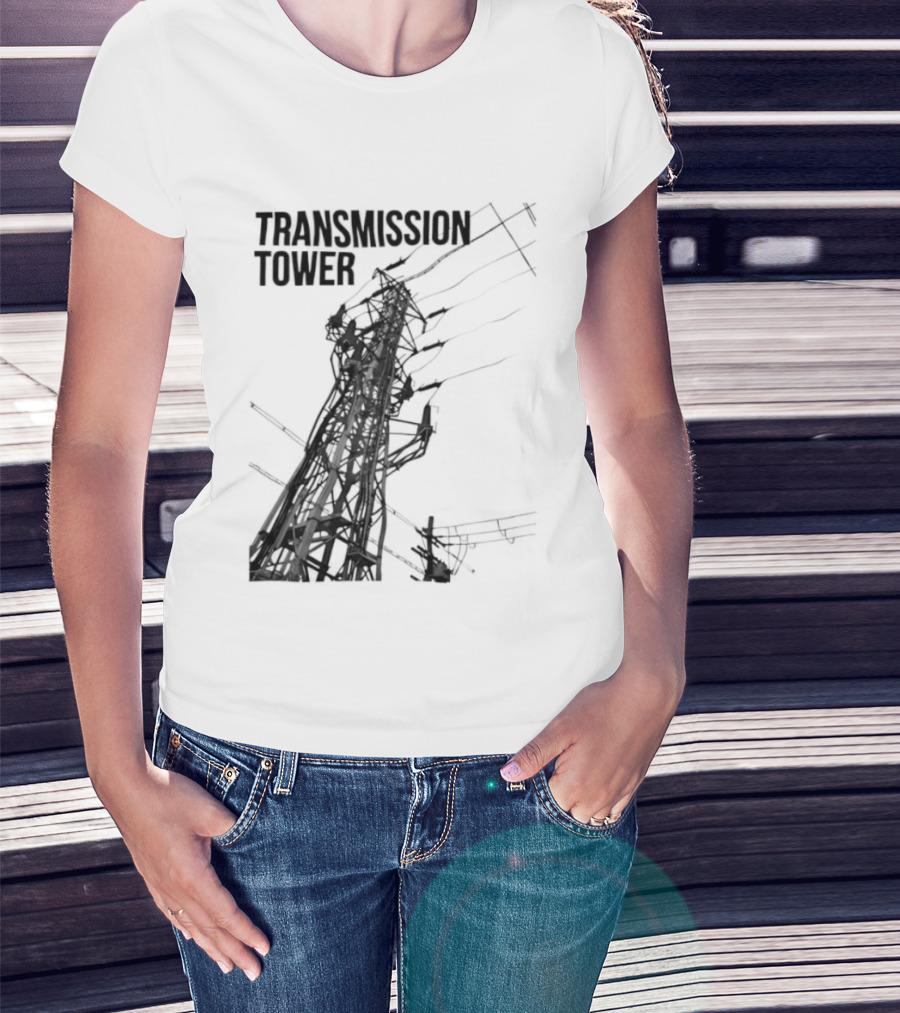 Transmission Tower Industrial Electrical T-Shirt