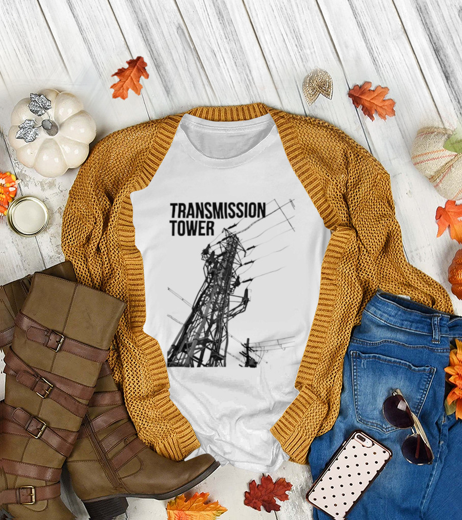 Transmission Tower Industrial Electrical T-Shirt