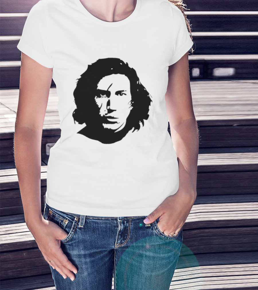 Kylo Ren Stare Silhouette Star Wars T-Shirt
