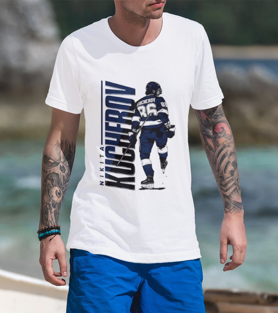 Nikita Kucherov Tampa Bay Lightning NHL Player Skating Number 86 T-Shirt