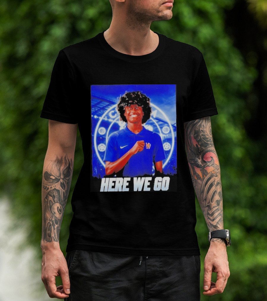 Benji Flowers Chelsea Football Here We Go T-Shirt