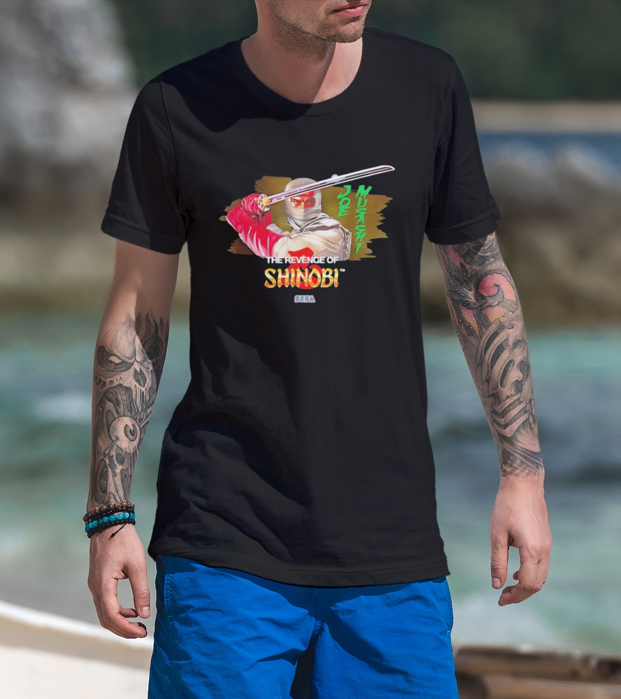 Joe Musashi The Revenge Of Shinobi SEGA T-Shirt