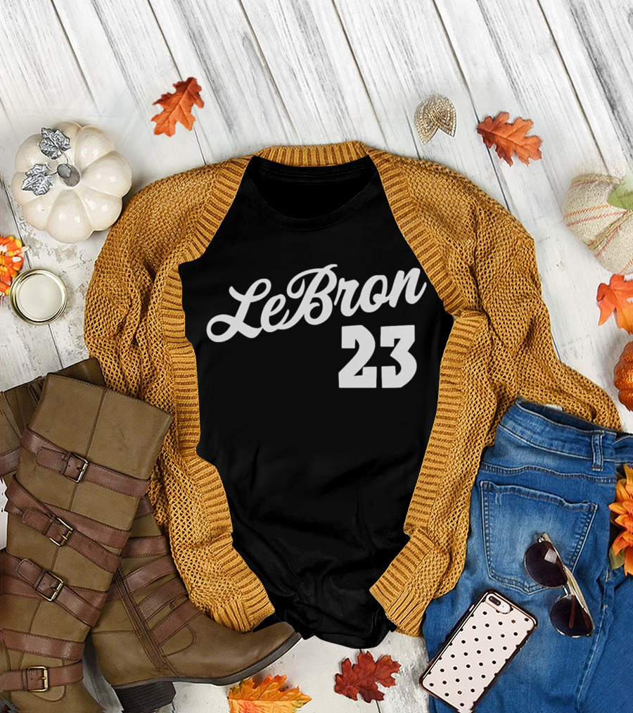 LeBron 23 Custom Name Number T-Shirt