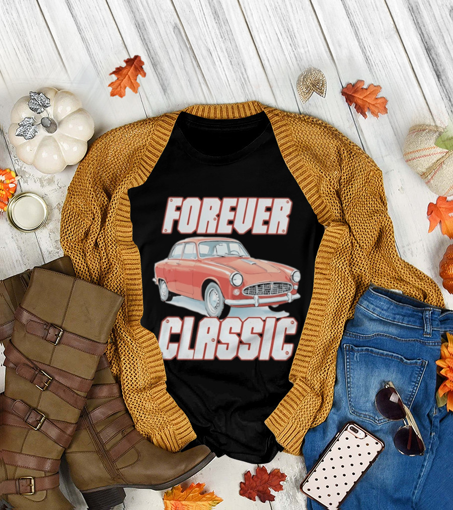 Forever Classic Volvo P1800 Vintage Car T-Shirt