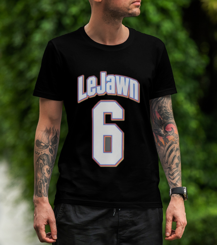 LeJawn 6 Number Jersey Tribute To LeBron James T-Shirt