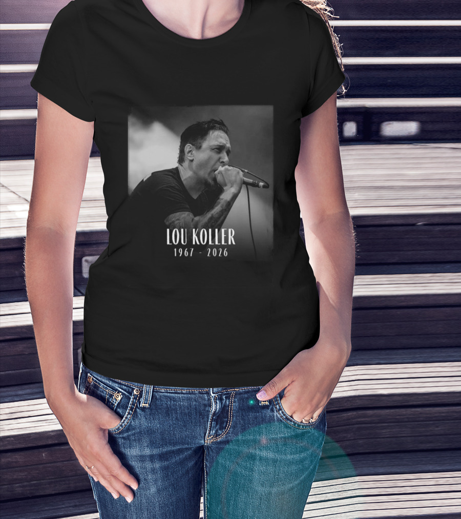 Lou Koller 1967 2026 Vocal Microphone Performance T-Shirt