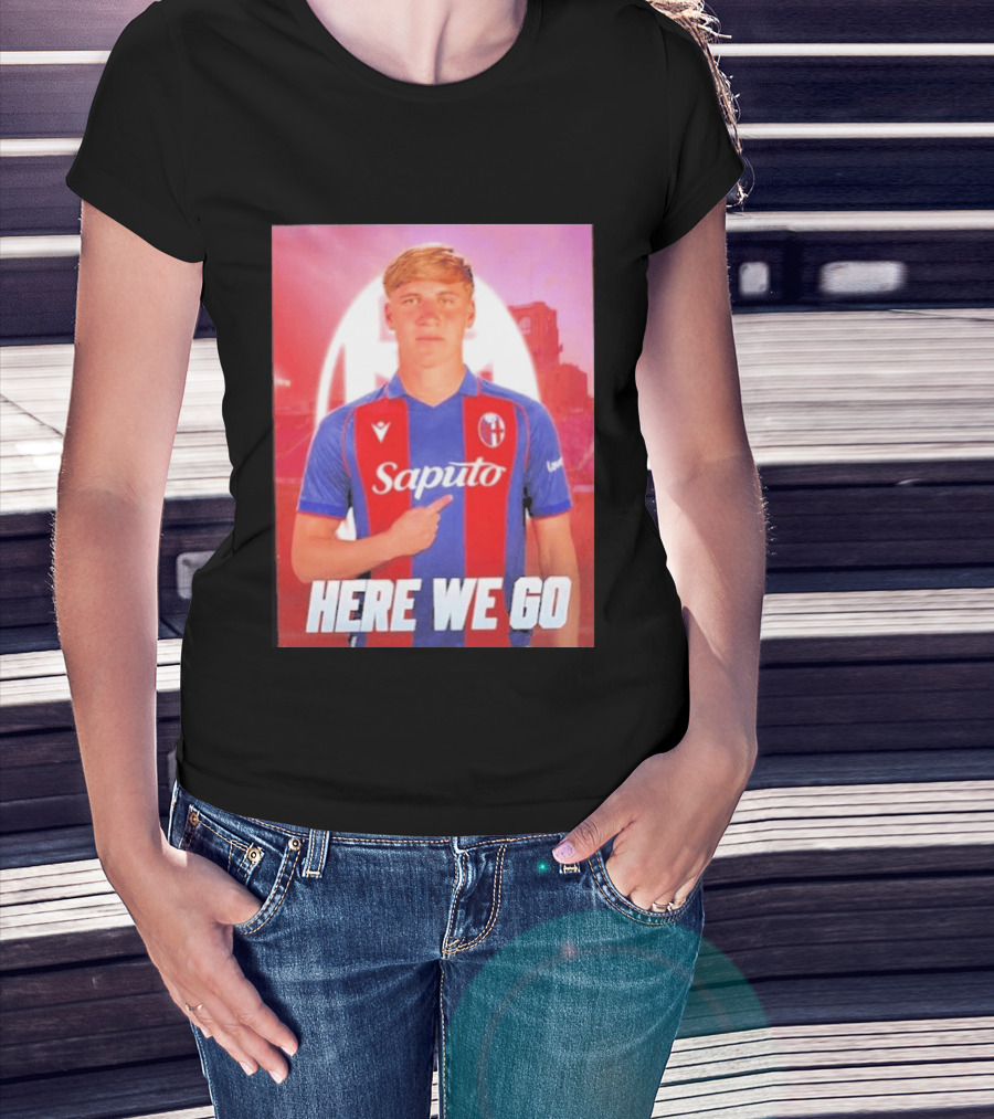 Mikel Amondarain Saputo Bologna FC Here We Go T-Shirt