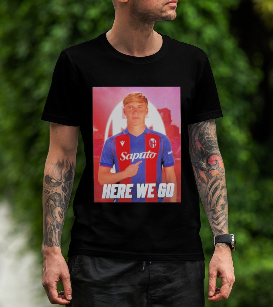 Mikel Amondarain Saputo Bologna FC Here We Go T-Shirt
