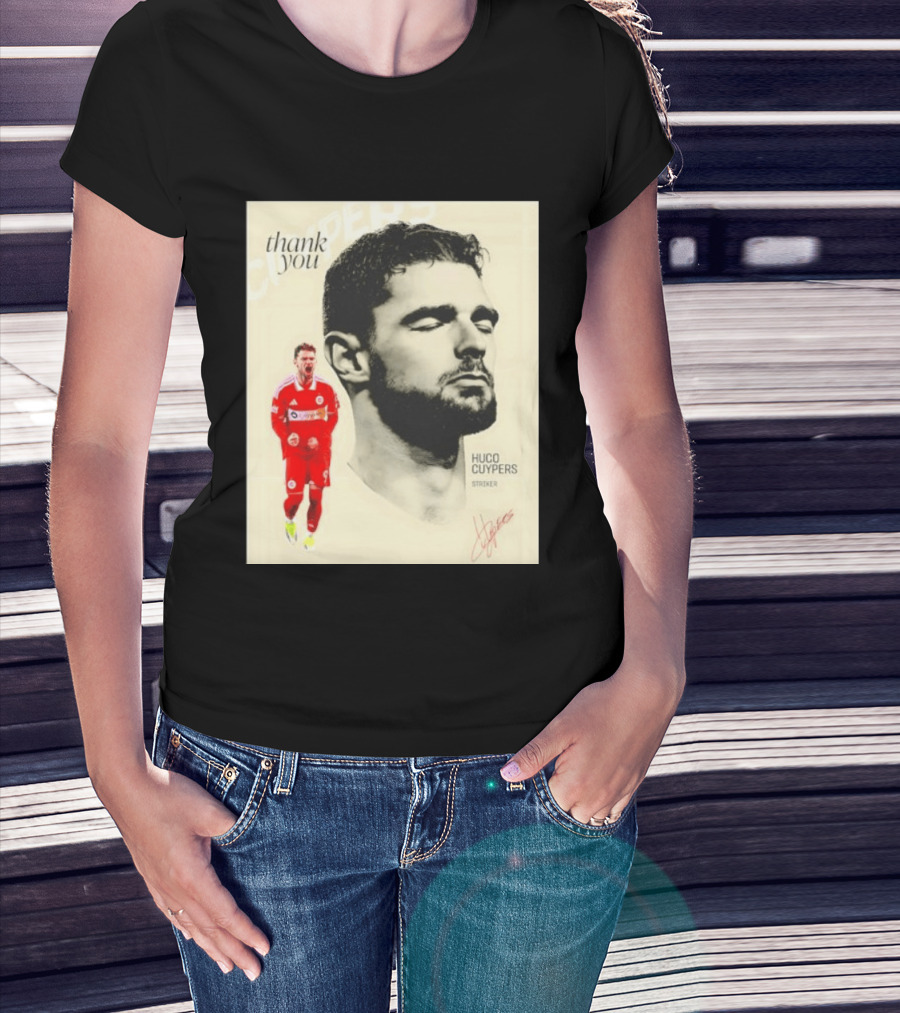 Hugo Cuypers Striker Thank You Chicago Fire FC T-Shirt