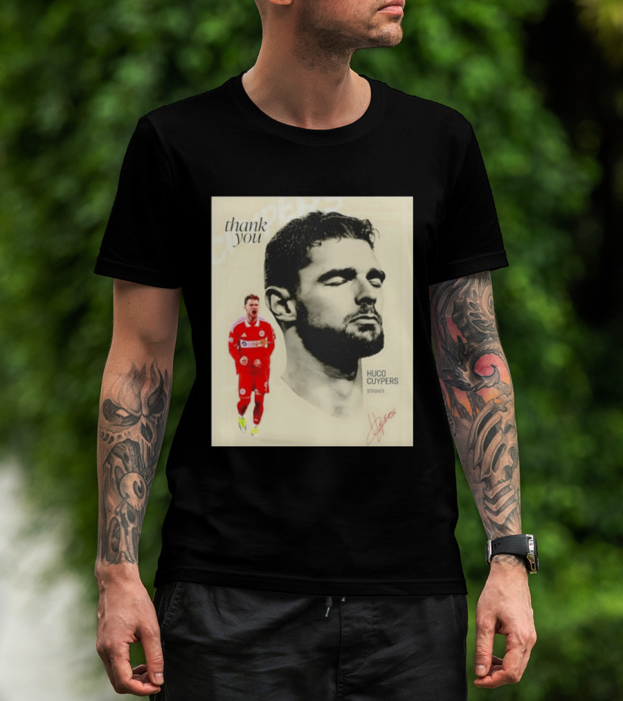 Hugo Cuypers Striker Thank You Chicago Fire FC T-Shirt