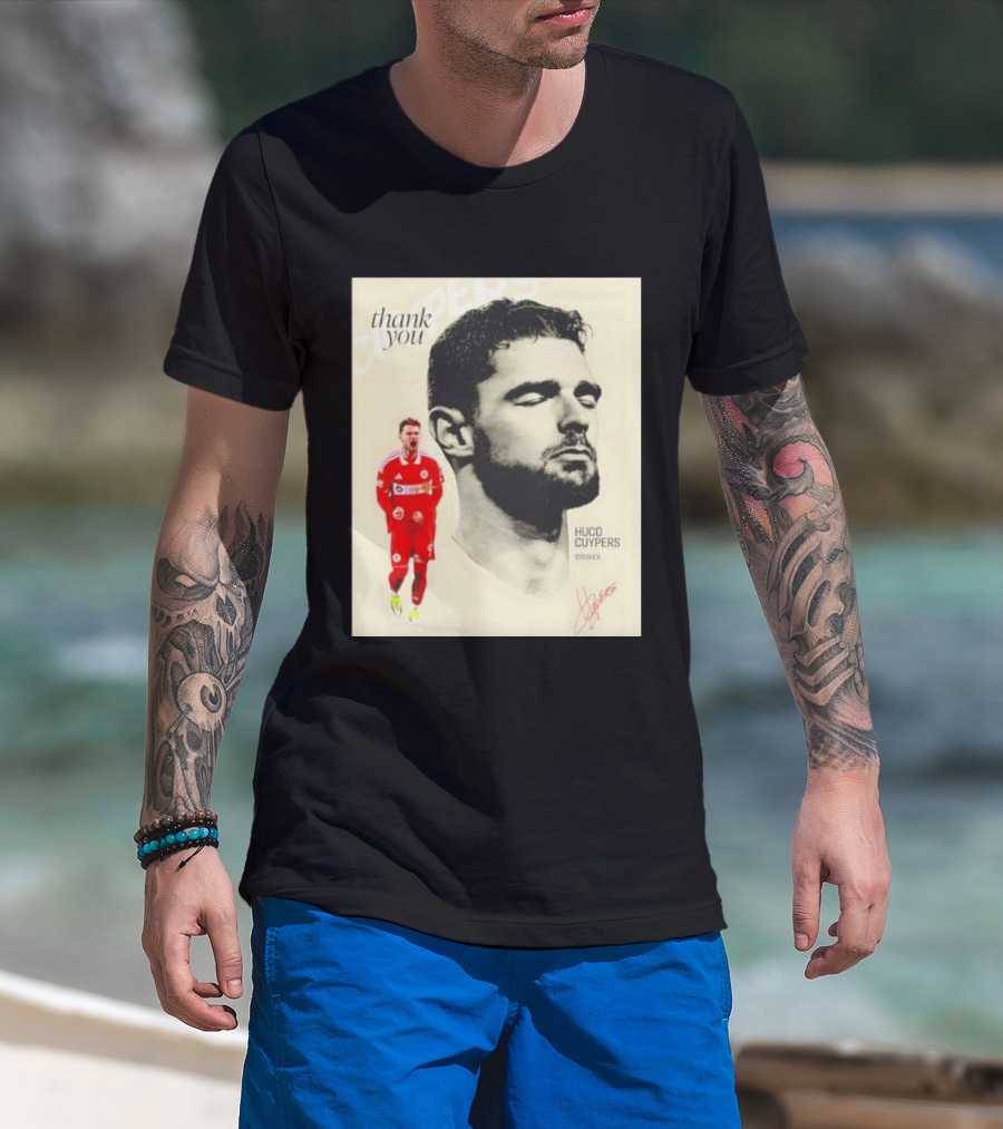 Hugo Cuypers Striker Thank You Chicago Fire FC T-Shirt