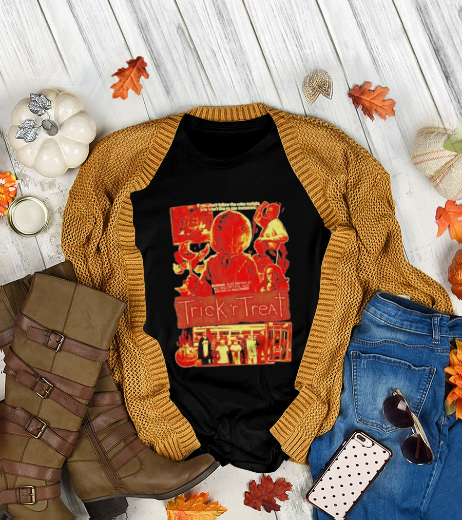 Trick 'r Treat Samhain Halloween Iconic Horror T-Shirt