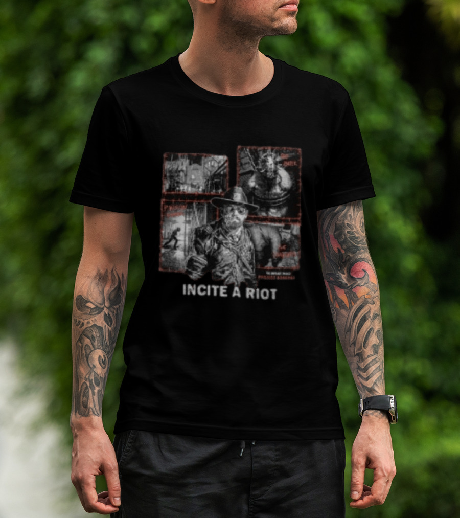 Red Barrels Outlast Incite A Riot Horror Game T-Shirt