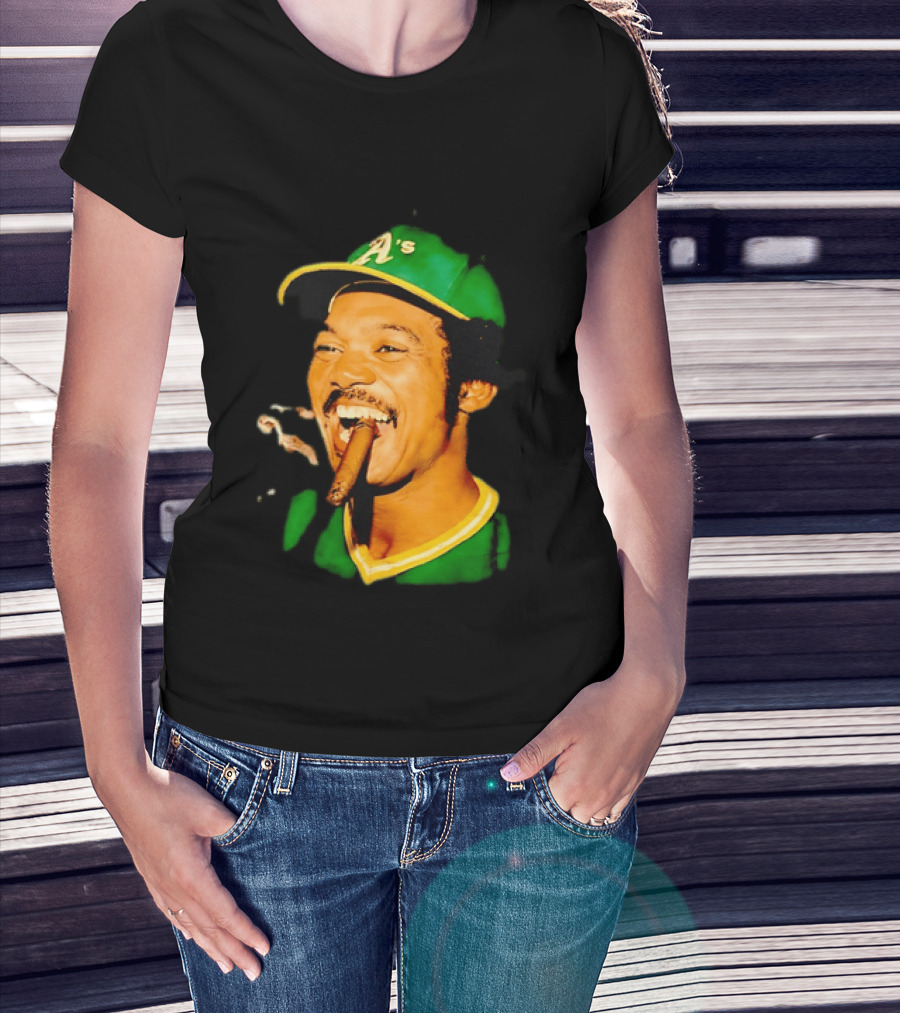 Reggie Jackson Mr October Oakland Athletics Vintage 70s Baseball Legend T-Shirt