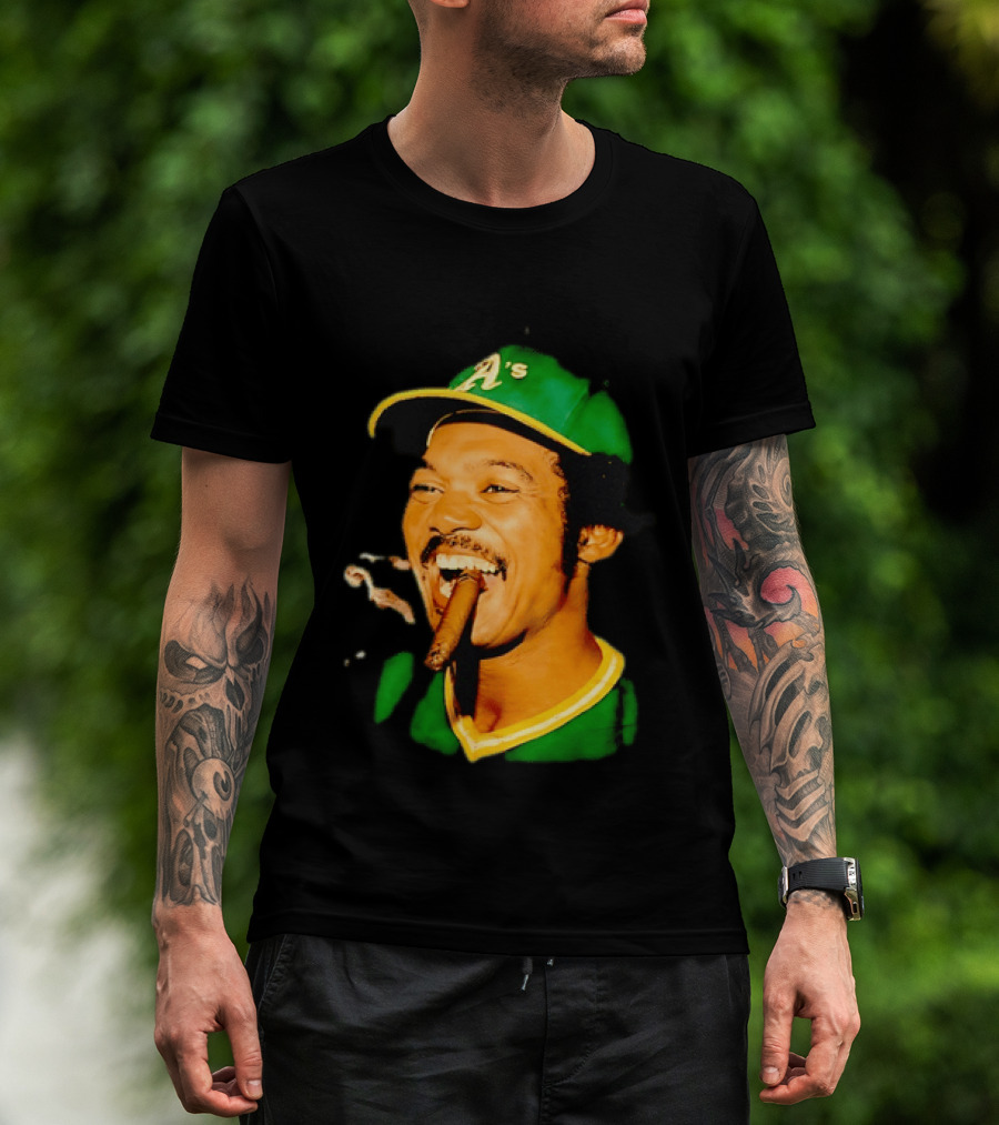 Reggie Jackson Mr October Oakland Athletics Vintage 70s Baseball Legend T-Shirt