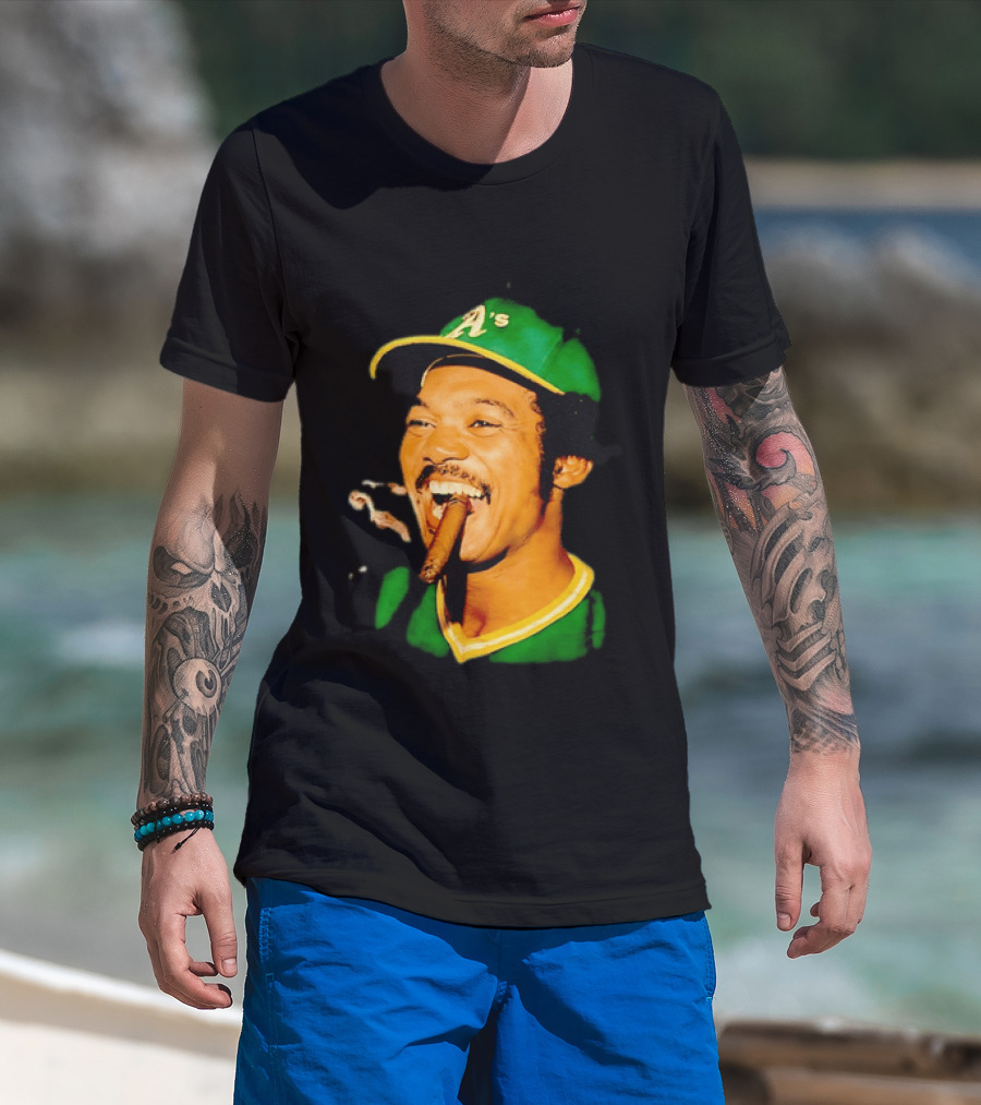 Reggie Jackson Mr October Oakland Athletics Vintage 70s Baseball Legend T-Shirt