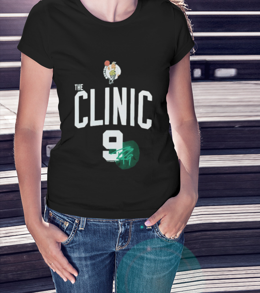 Boston Celtics The Clinic 9 Rajon Rondo Signature T-Shirt