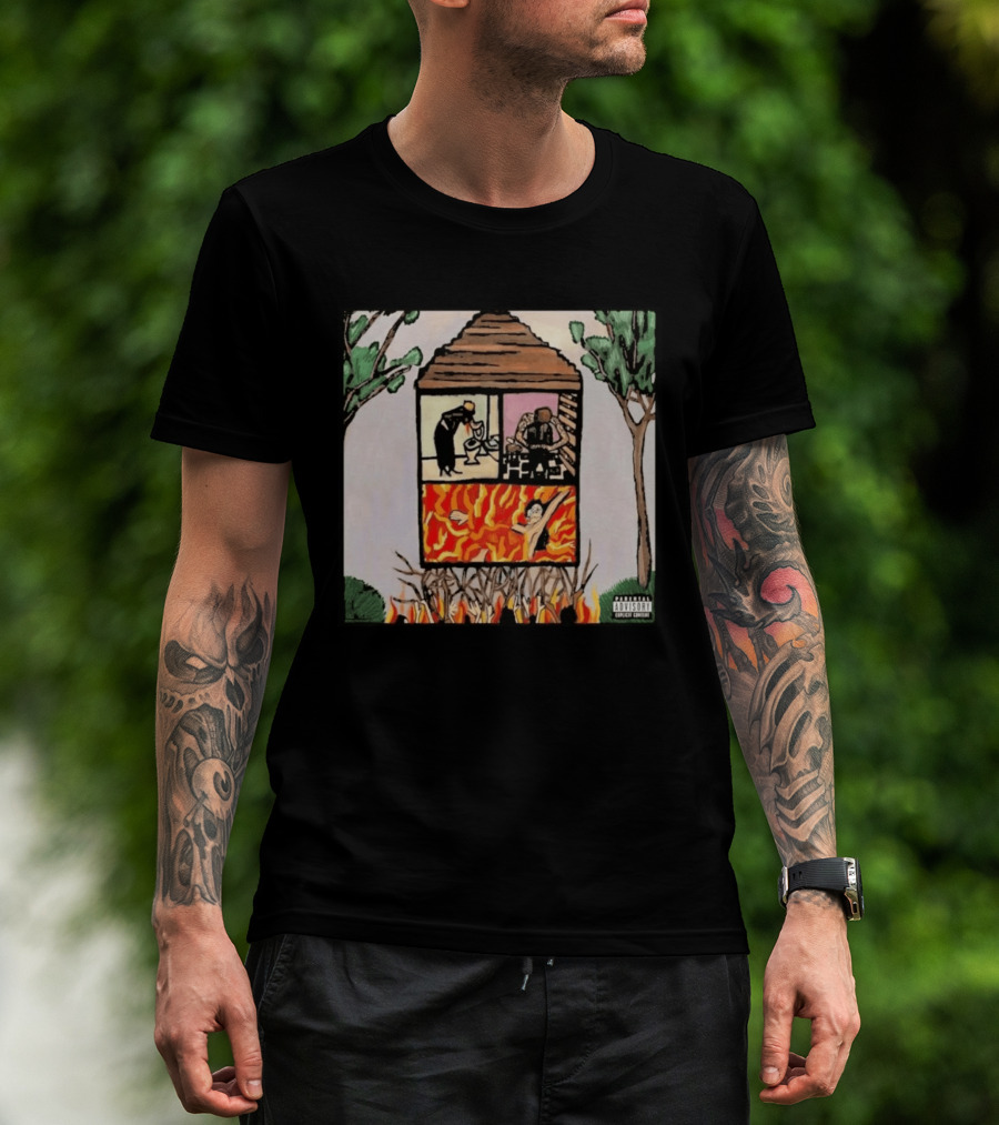 Long Term Effects Of Suffering With Parental Advisory Explicit Content Warning T-Shirt