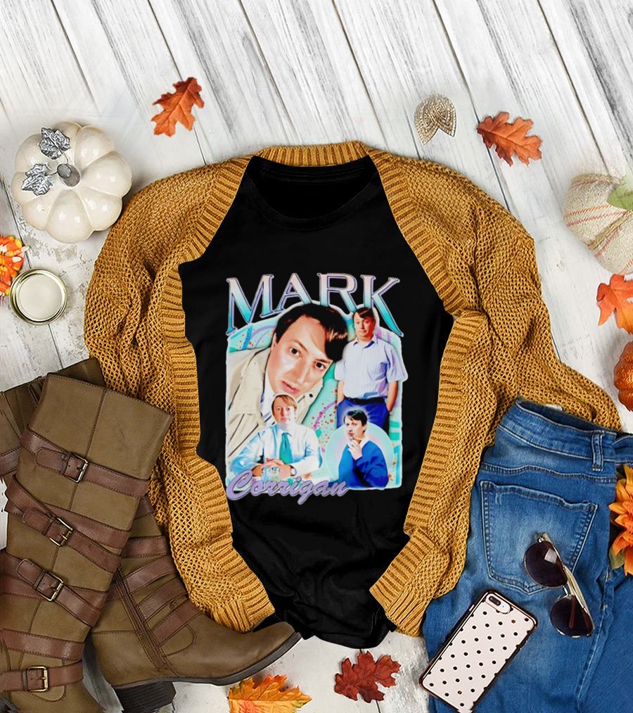 Mark Corrigan Peep Show Character Collage T-Shirt