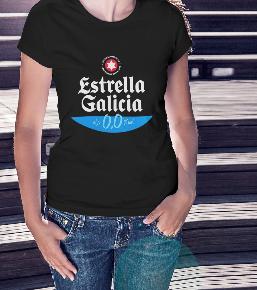 Estrella Galicia 0.0% Alc Alcohol Free T-Shirt