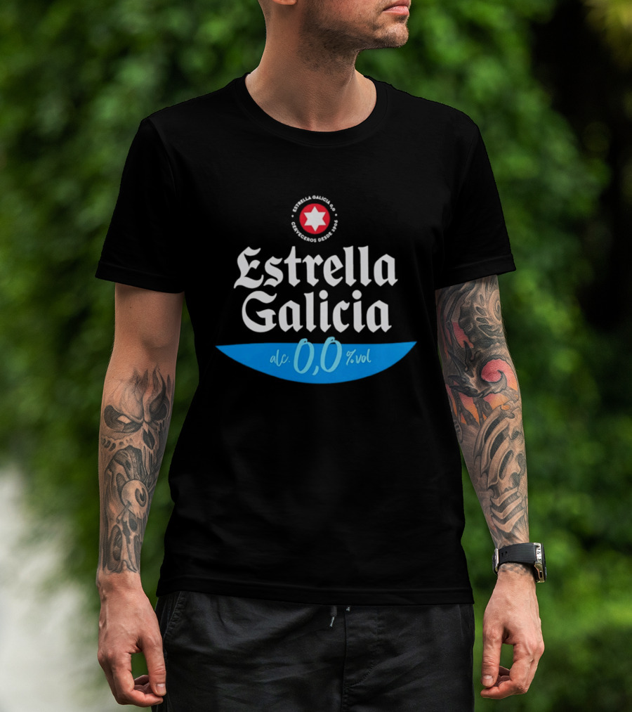 Estrella Galicia 0.0% Alc Alcohol Free T-Shirt
