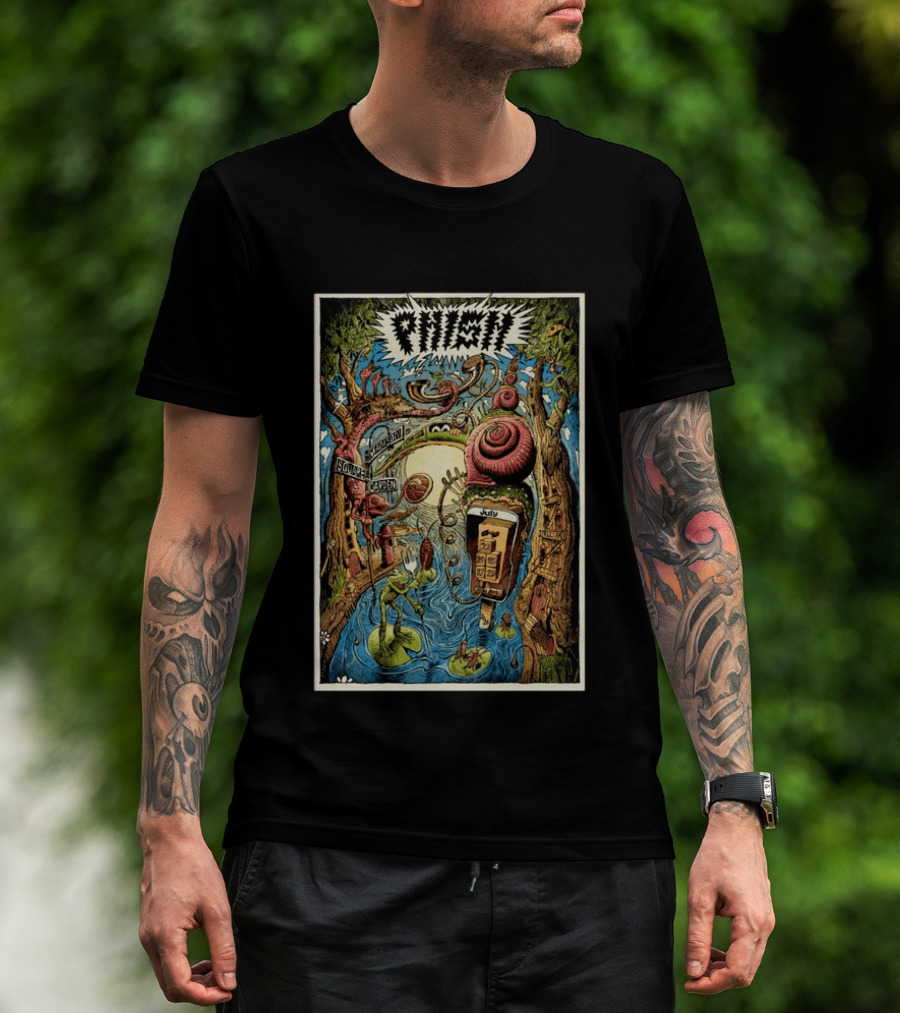Phish July 24 29 2026 Madison Square Garden New York With Surreal Nature T-Shirt