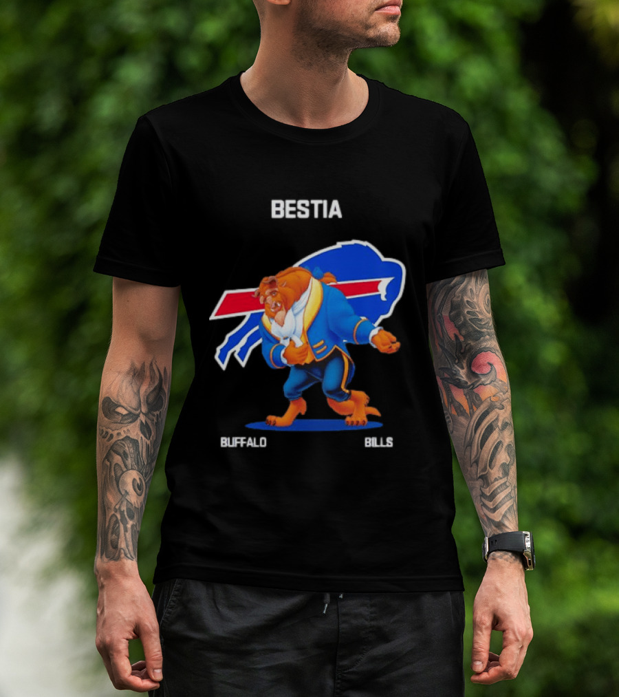 Buffalo Bills Beastia Cartoon T-Shirt