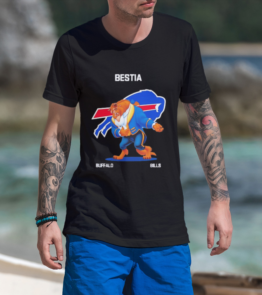 Buffalo Bills Beastia Cartoon T-Shirt
