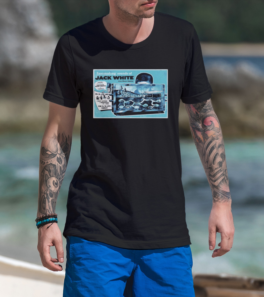 Fascinating Sounds Of Jack White Live Music Habitat Pine Knob Music Theatre 2026 T-Shirt