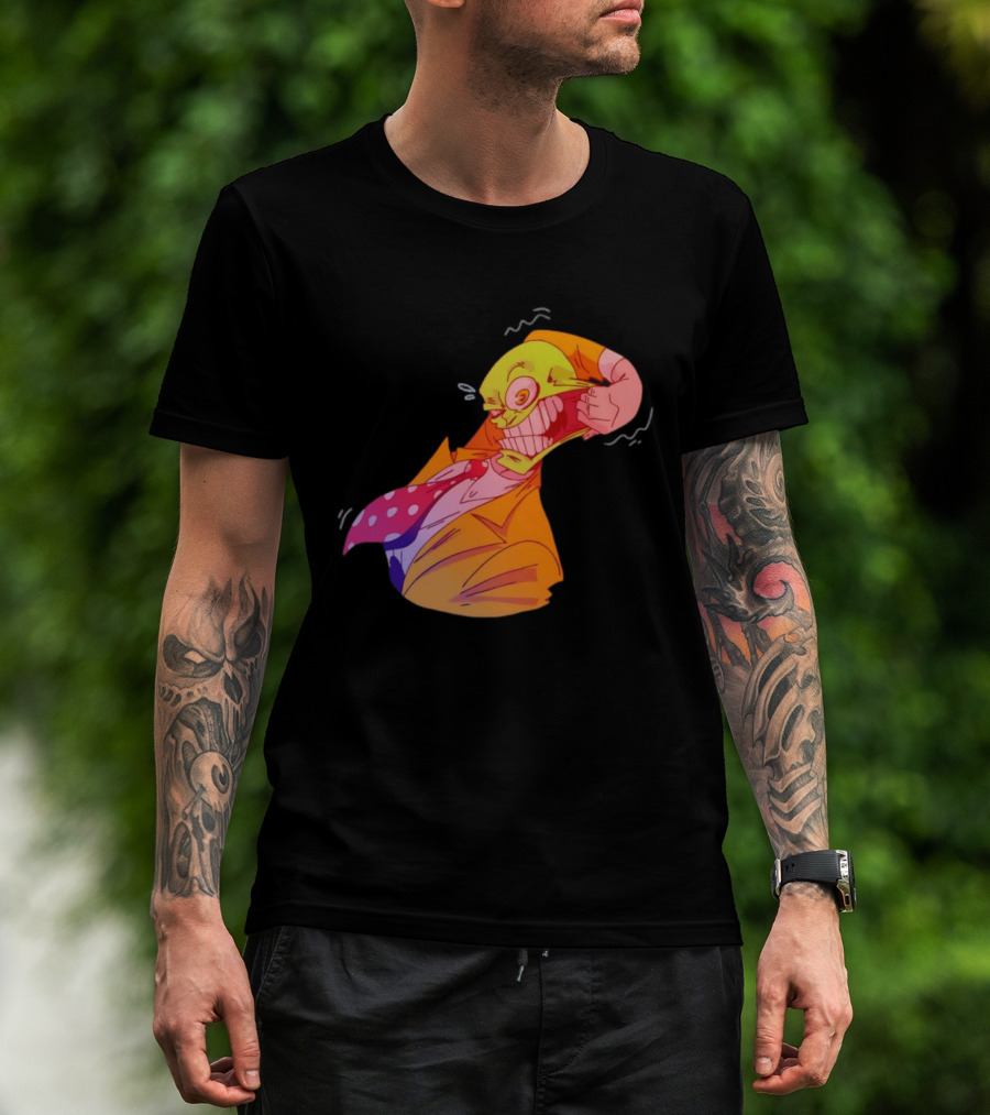 The Mask Dark Horse Comics Face Stretch Iconic Character Pose T-Shirt