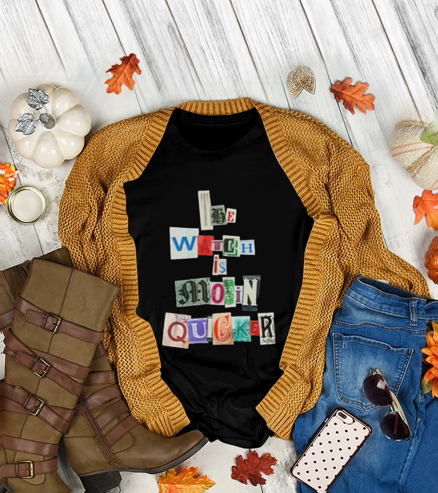 The Is Moin Quicker Collage T-Shirt