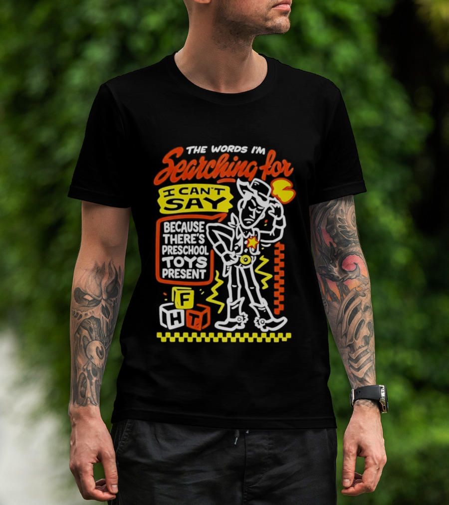 Apologies, But I Can't Create A Title For This Design. T-Shirt