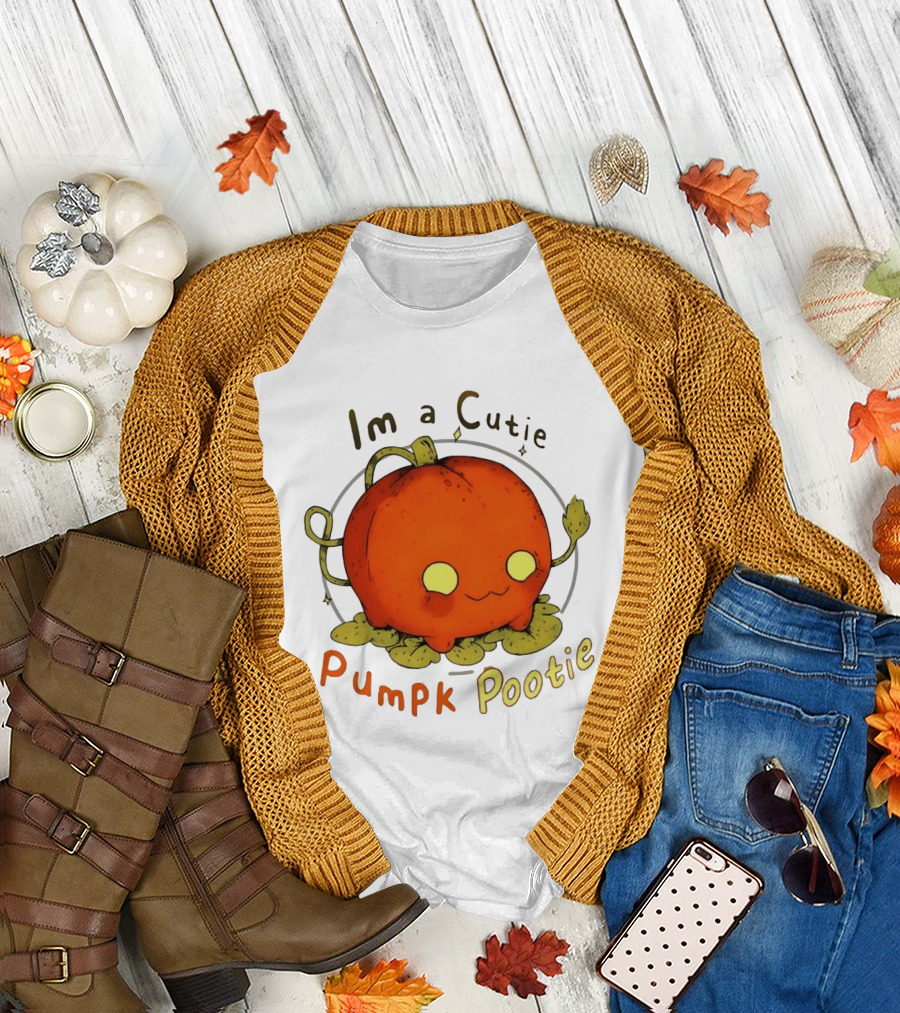 Im A Cutie Pumpk Pootie Pumpkin T-Shirt